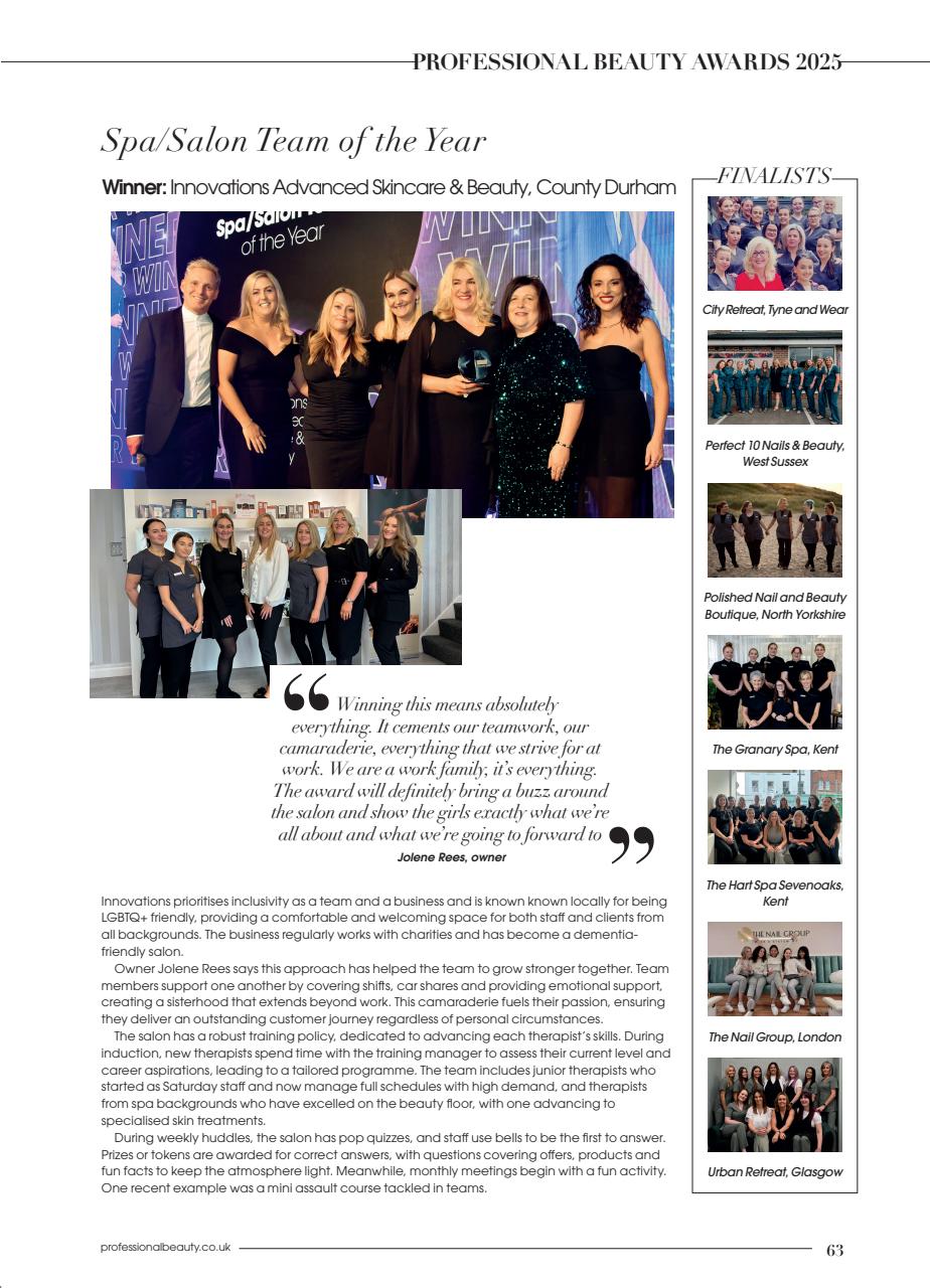 Professional Beauty Preview Pages