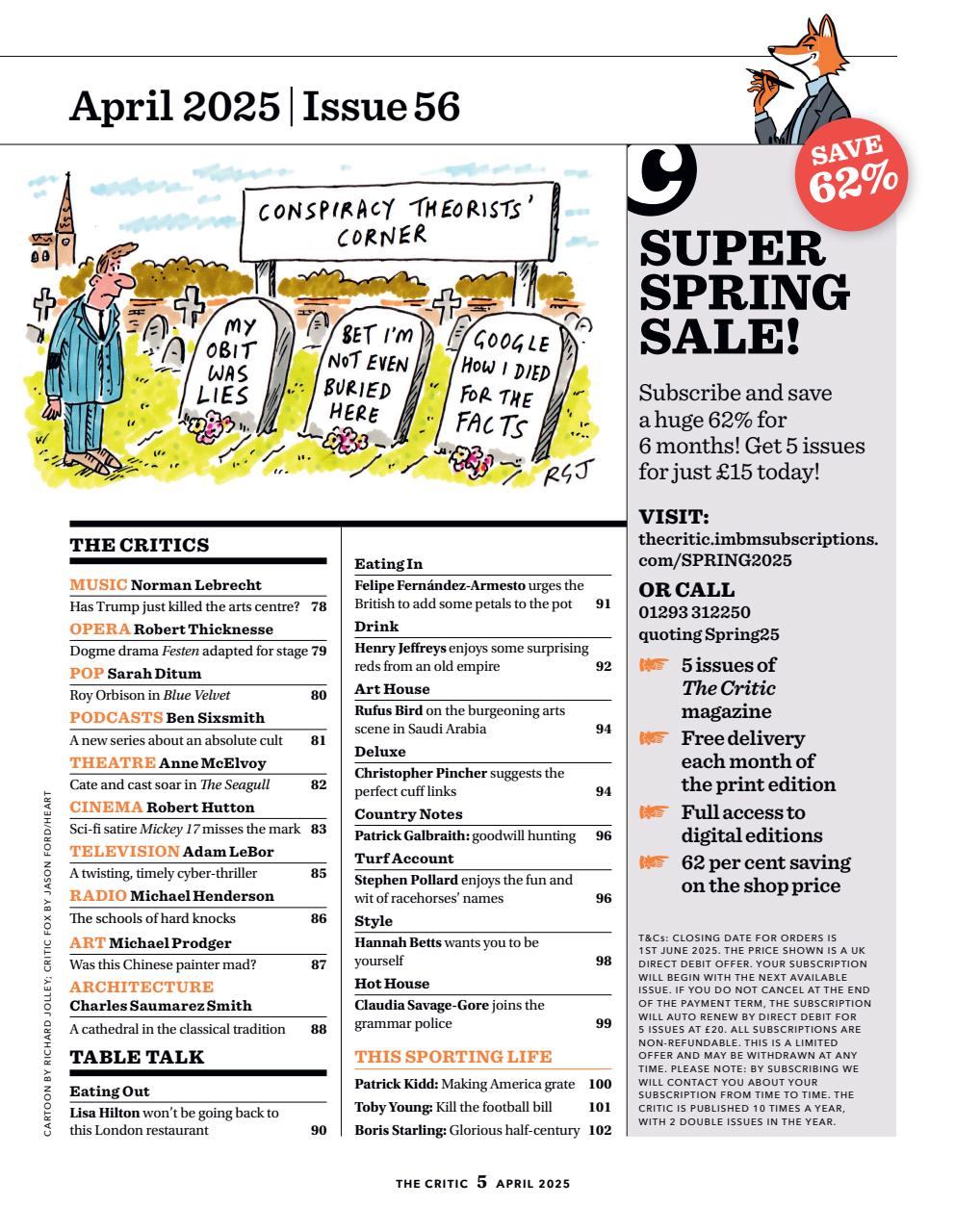 The Critic Preview Pages