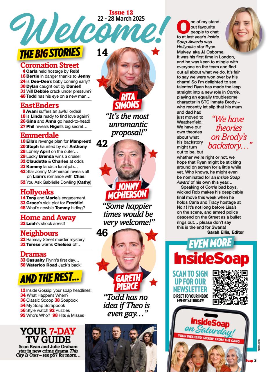 Inside Soap Preview Pages