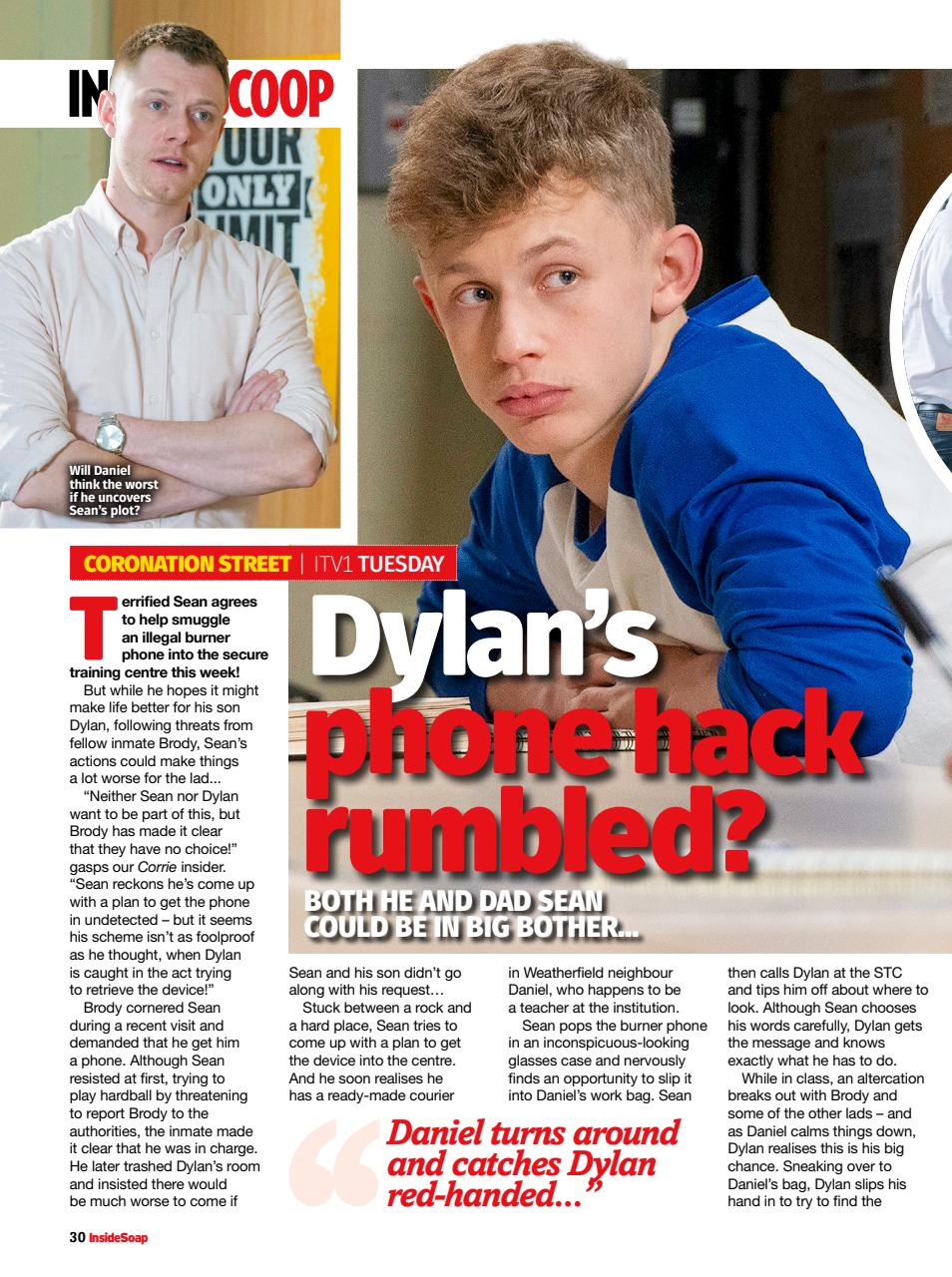 Inside Soap Preview Pages