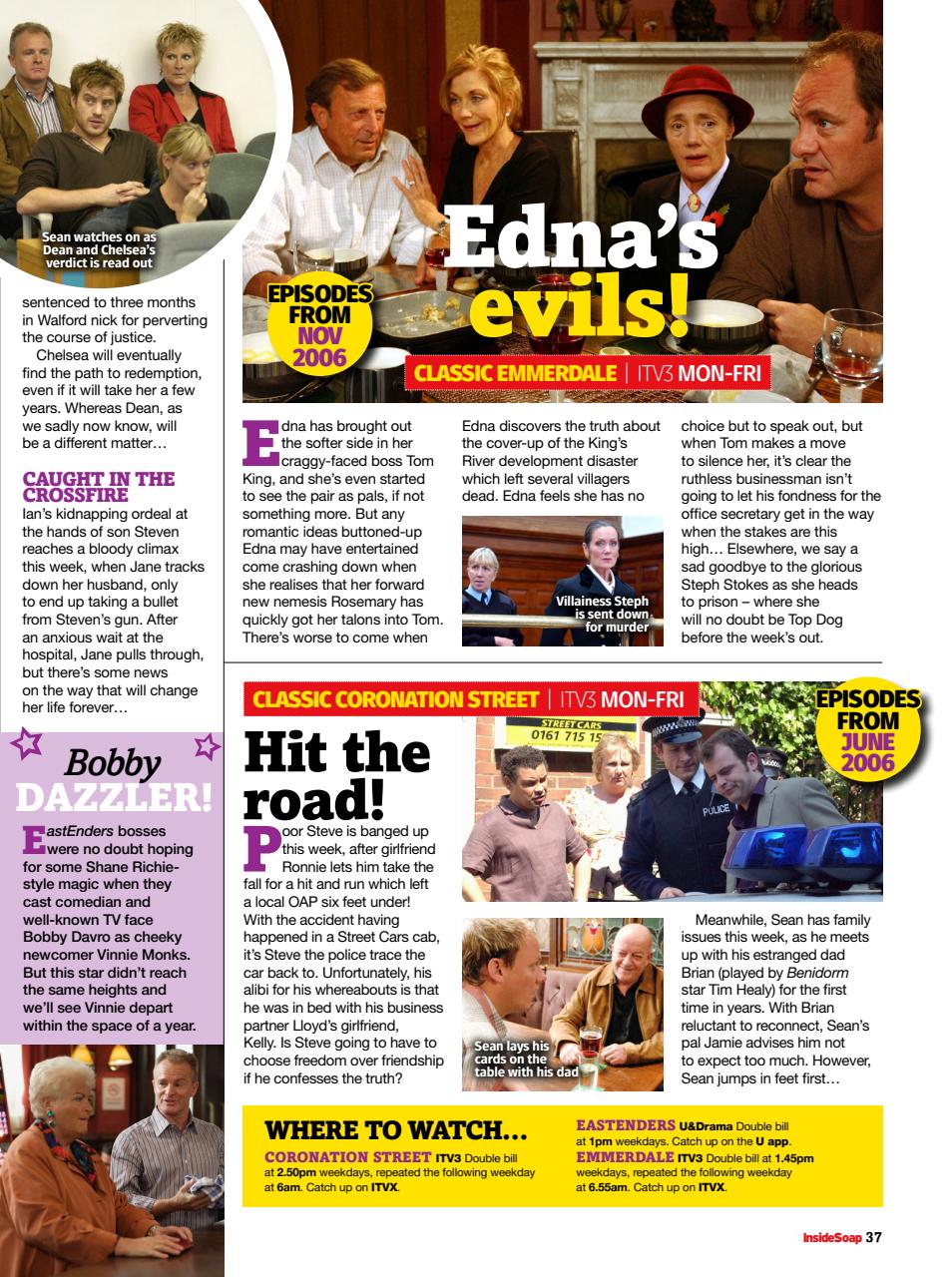 Inside Soap Preview Pages