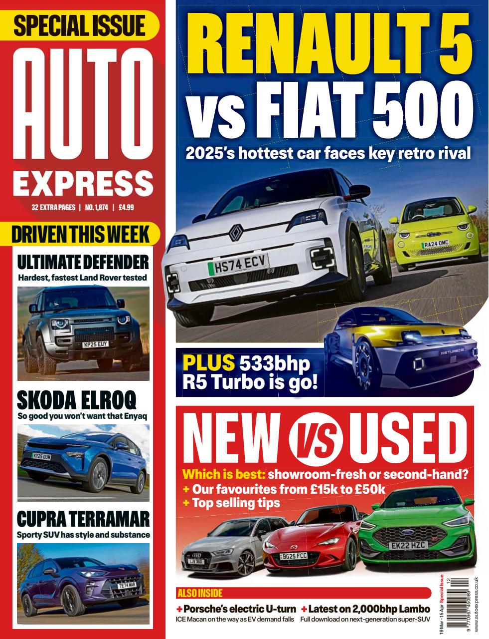 Auto Express Preview Pages