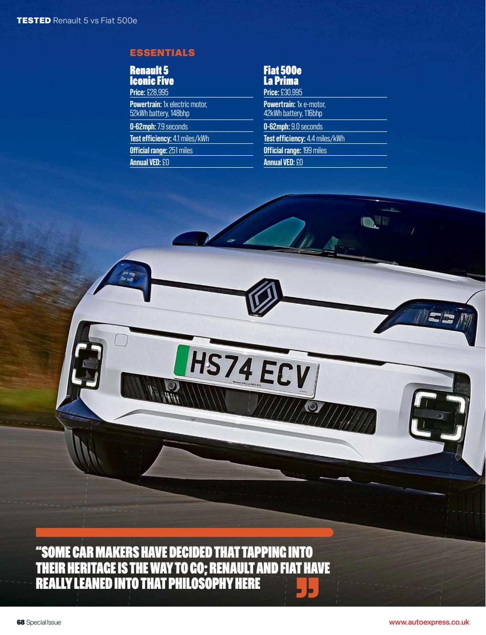 Auto Express Preview Pages