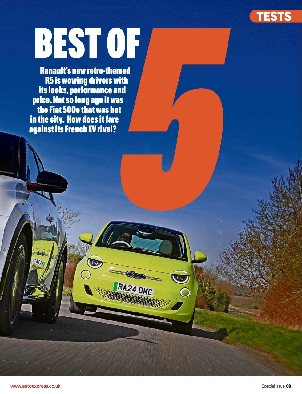 Auto Express Preview Pages