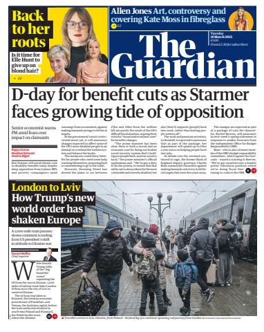 The Guardian Newspaper issue Tuesday, 18 March 2025
