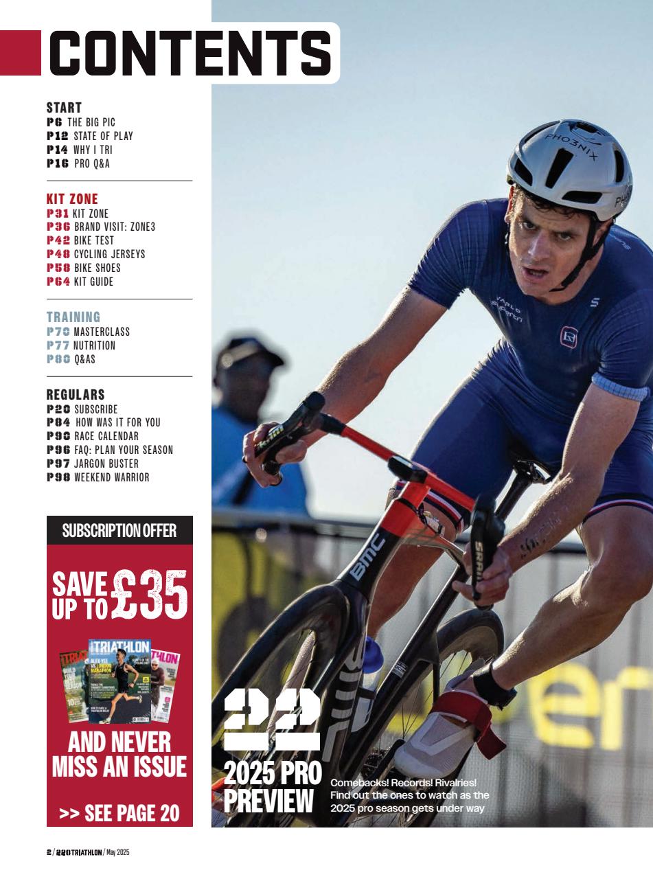220 Triathlon Magazine Preview Pages