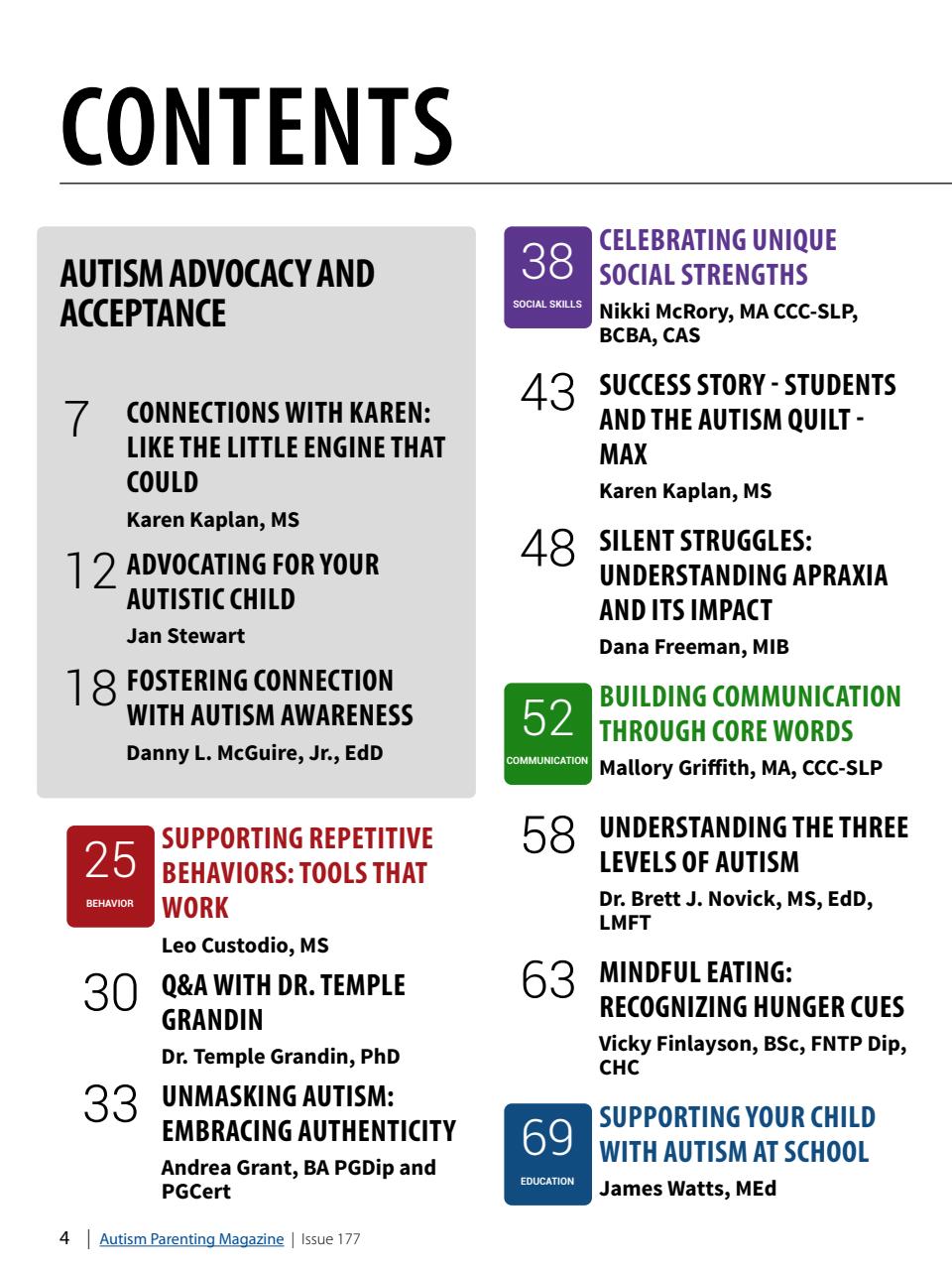 Autism Parenting Preview Pages