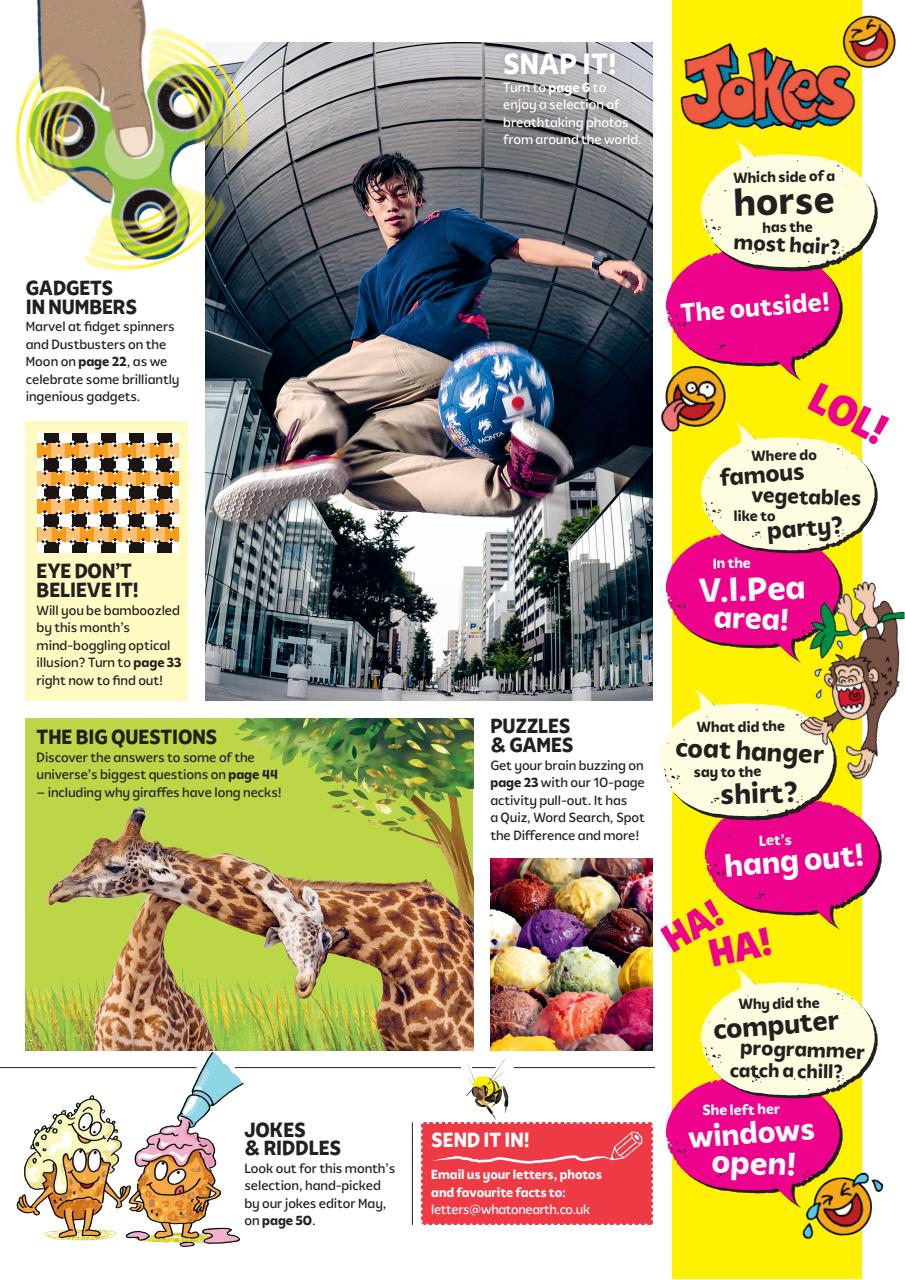 What on Earth! Magazine Preview Pages