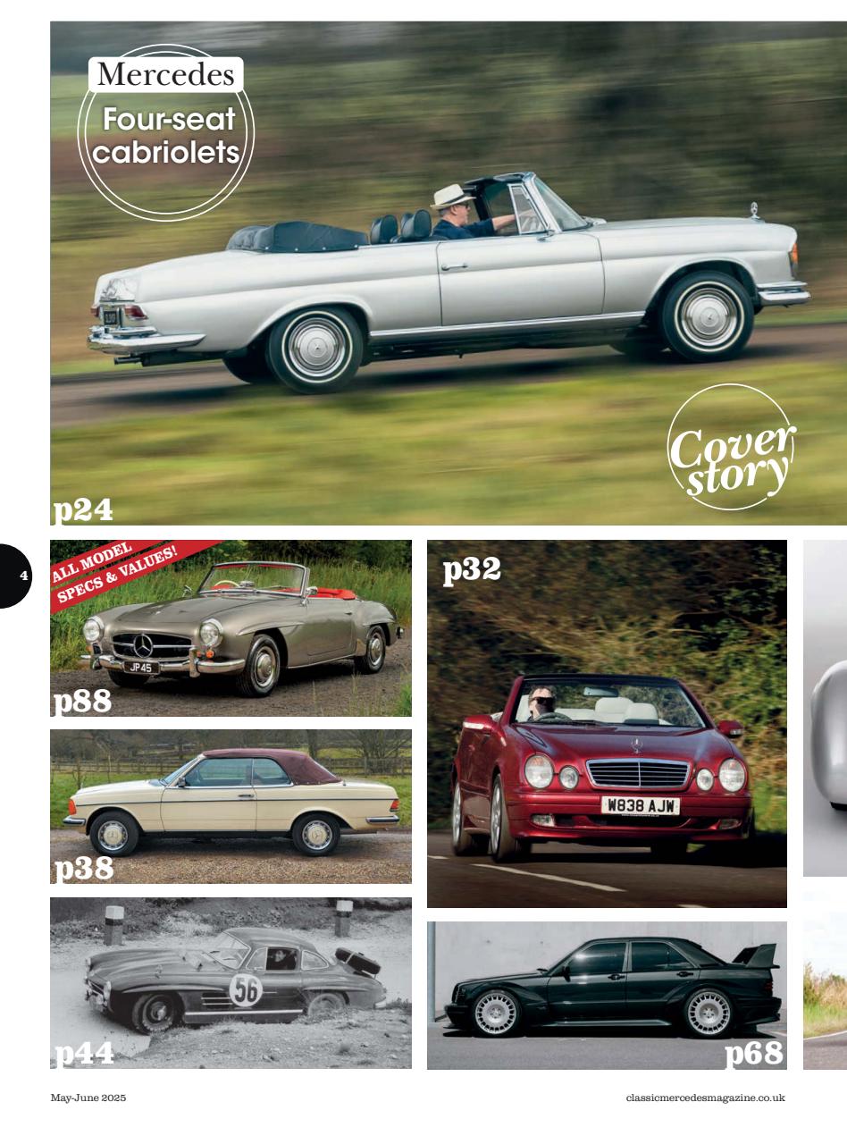 Classic Mercedes Preview Pages