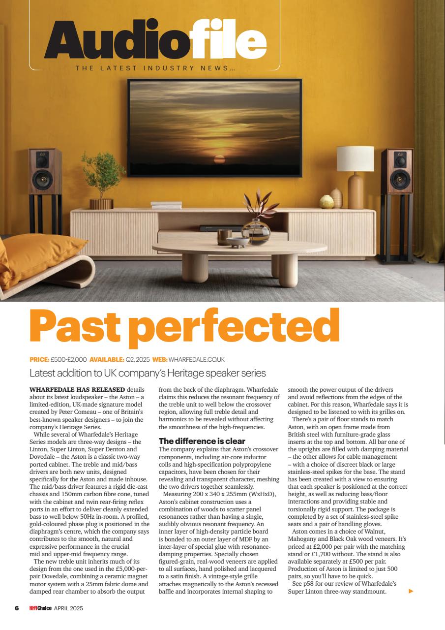 Hi-Fi Choice Preview Pages