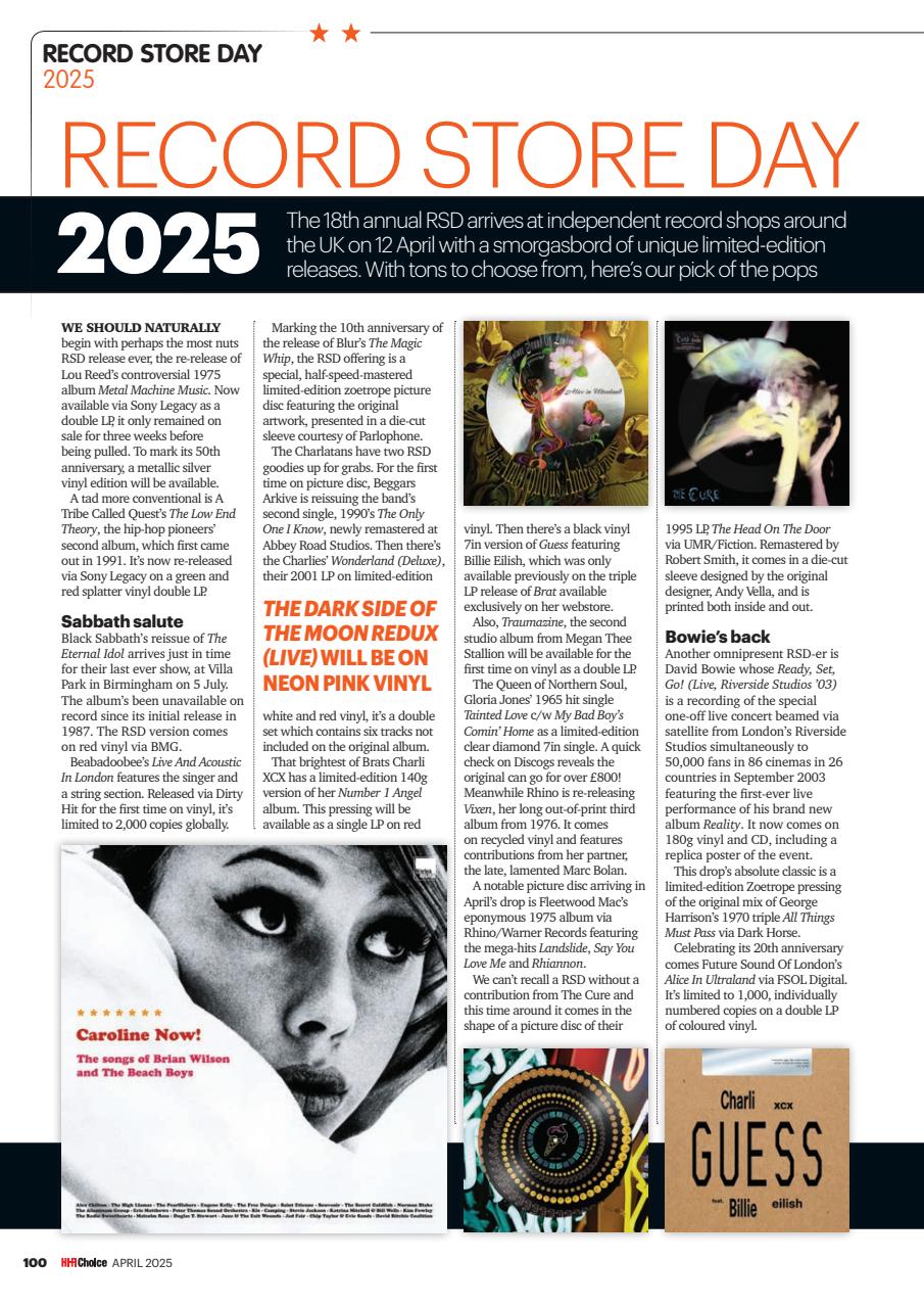 Hi-Fi Choice Preview Pages