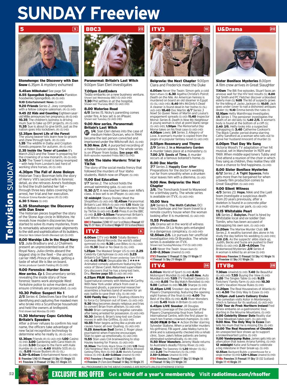 Radio Times Preview Pages