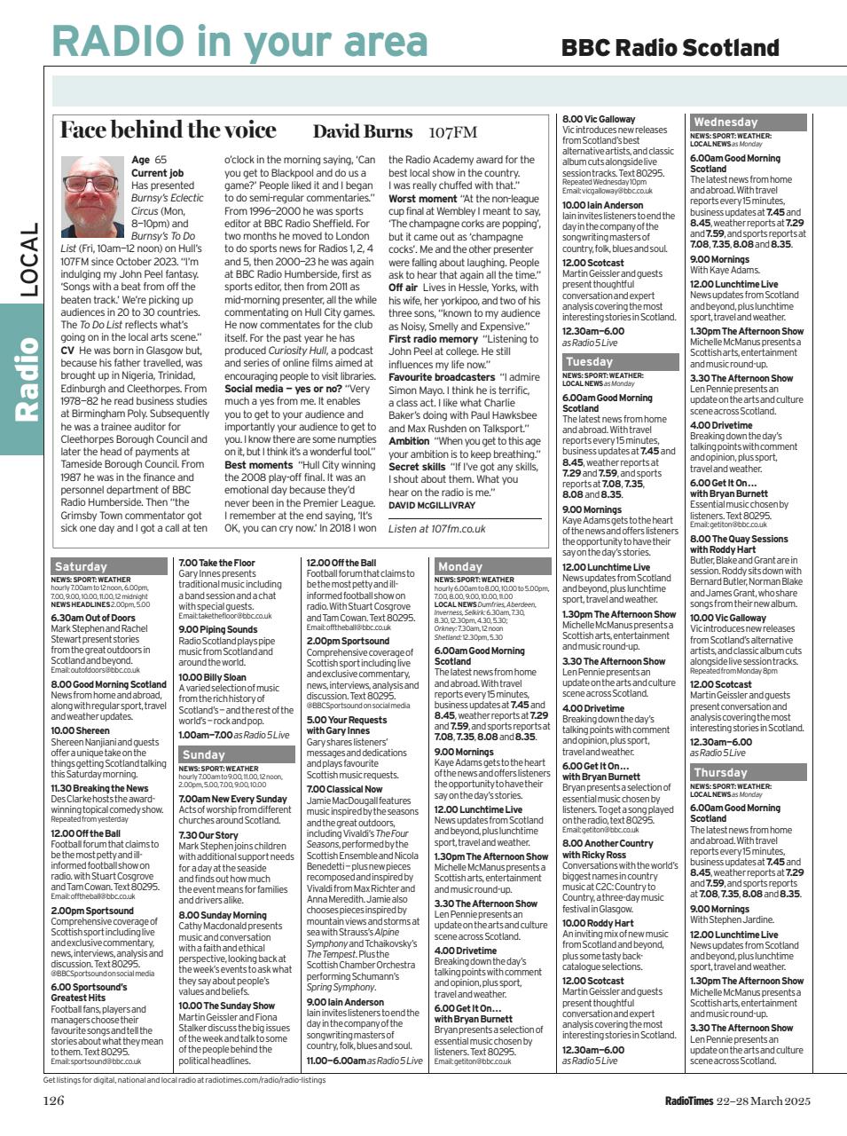 Radio Times Preview Pages