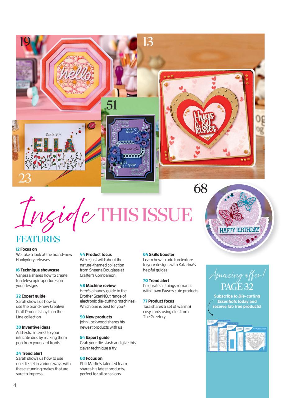 Die-Cutting Essentials Preview Pages