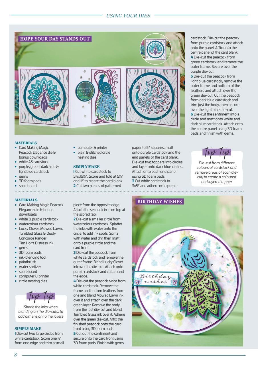 Die-Cutting Essentials Preview Pages