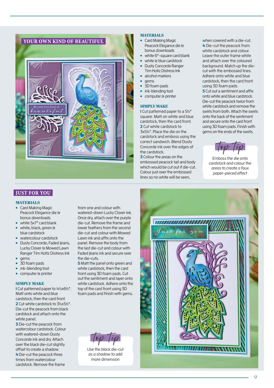 Die-Cutting Essentials Preview Pages