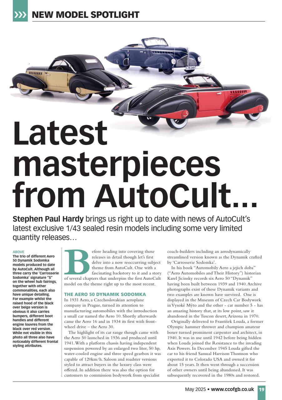 Diecast Collector Preview Pages