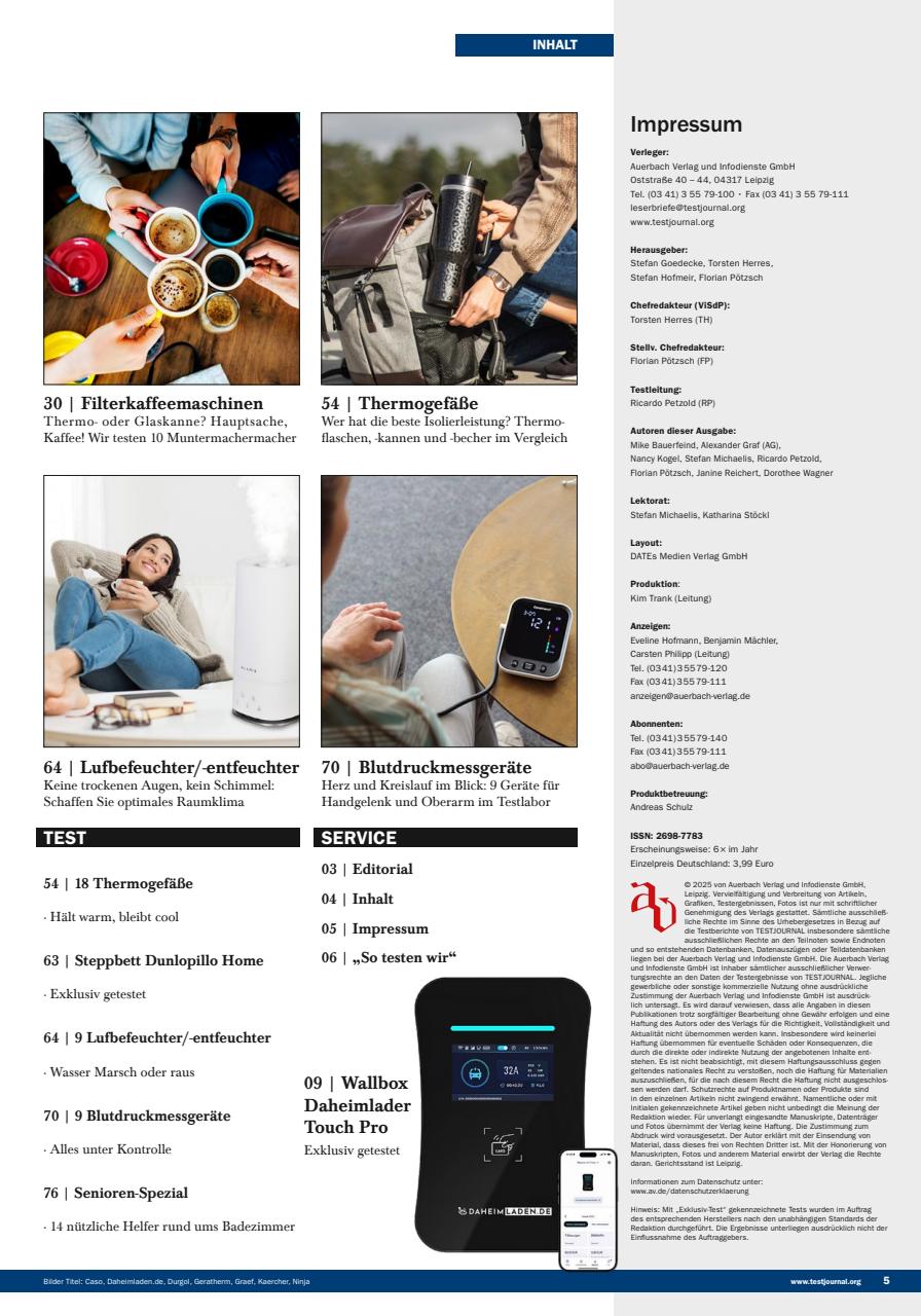 Testjournal Preview Pages