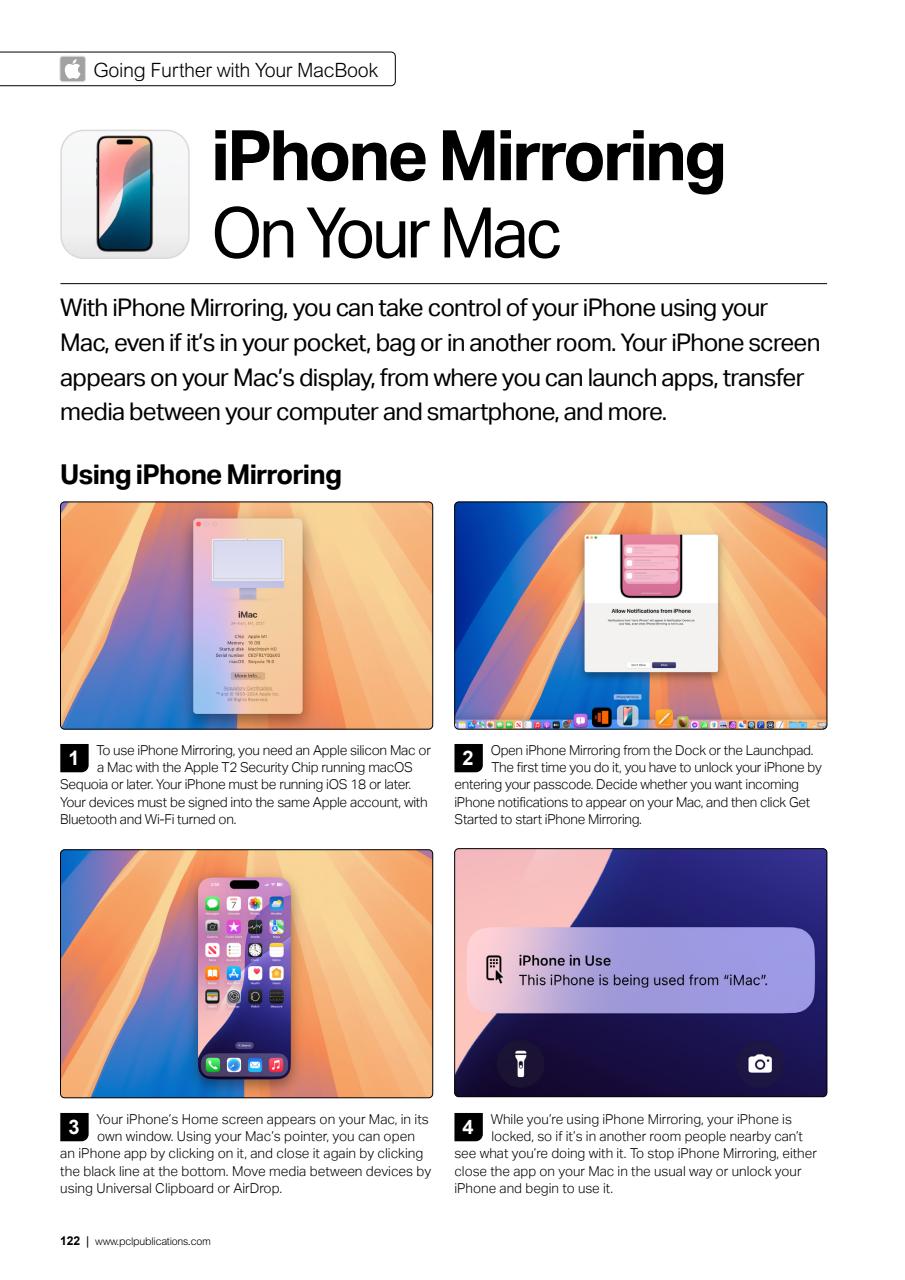 MacBook & macOS The Complete Manual Preview Pages