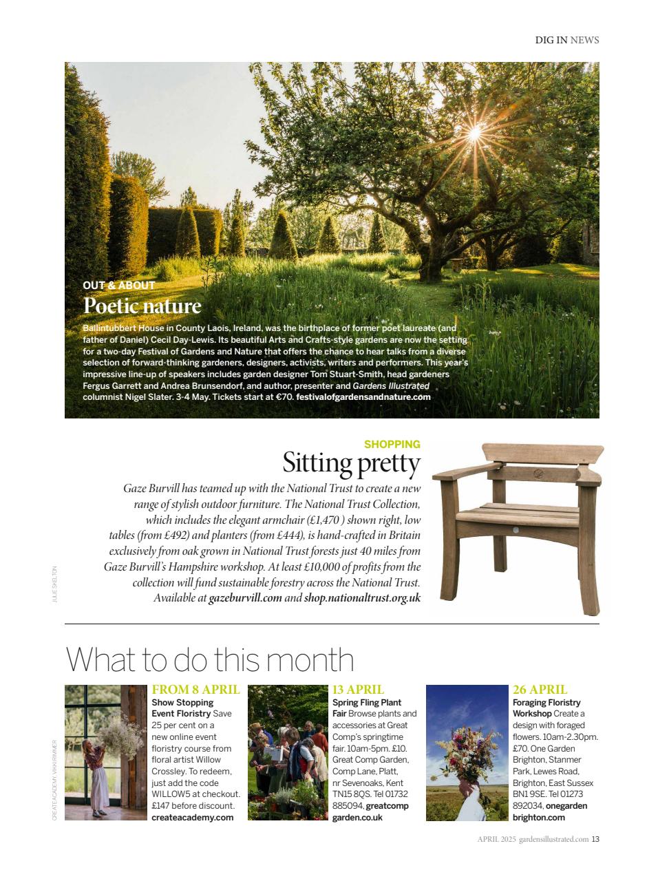 Gardens Illustrated Preview Pages