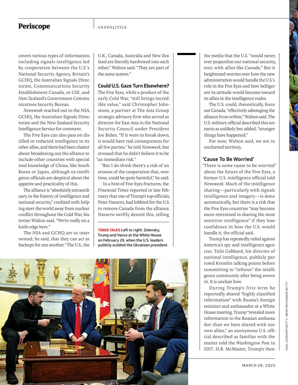 Newsweek International Preview Pages
