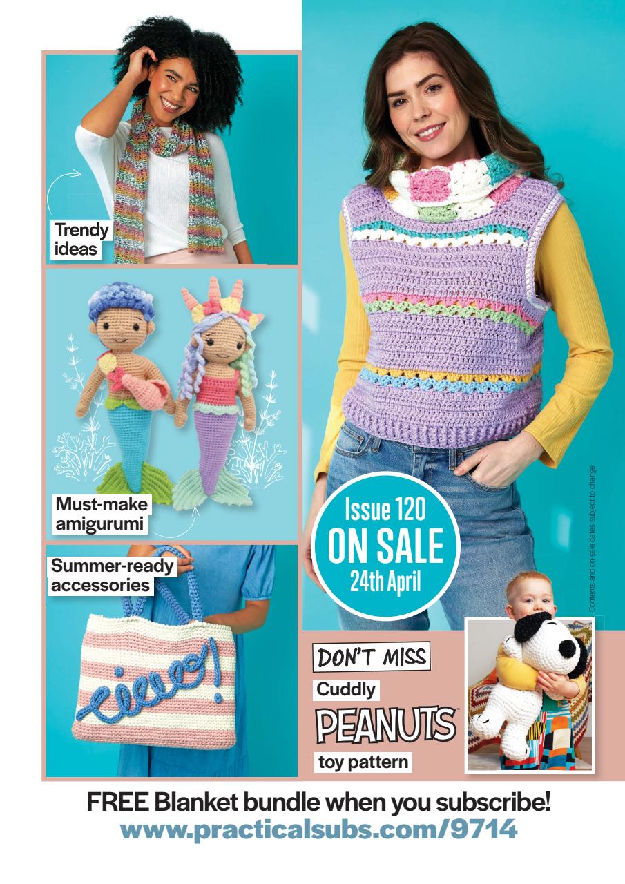 Crochet Now Magazine Preview Pages