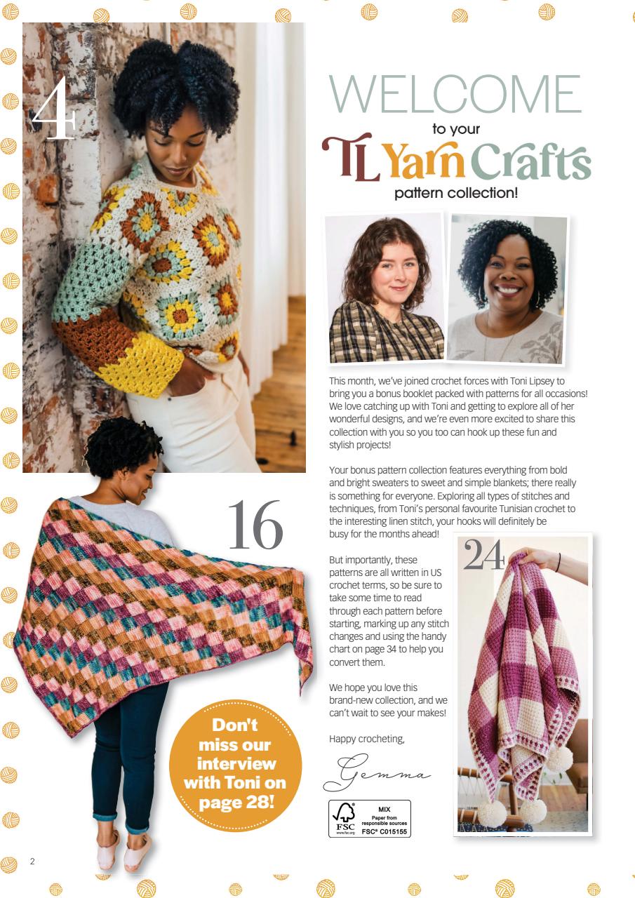 Crochet Now Magazine Preview Pages