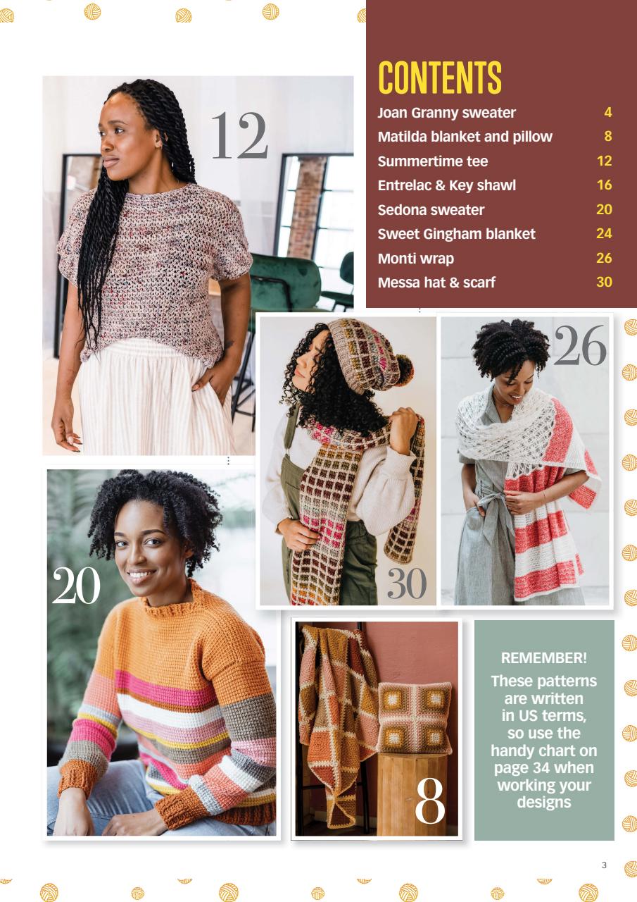Crochet Now Magazine Preview Pages