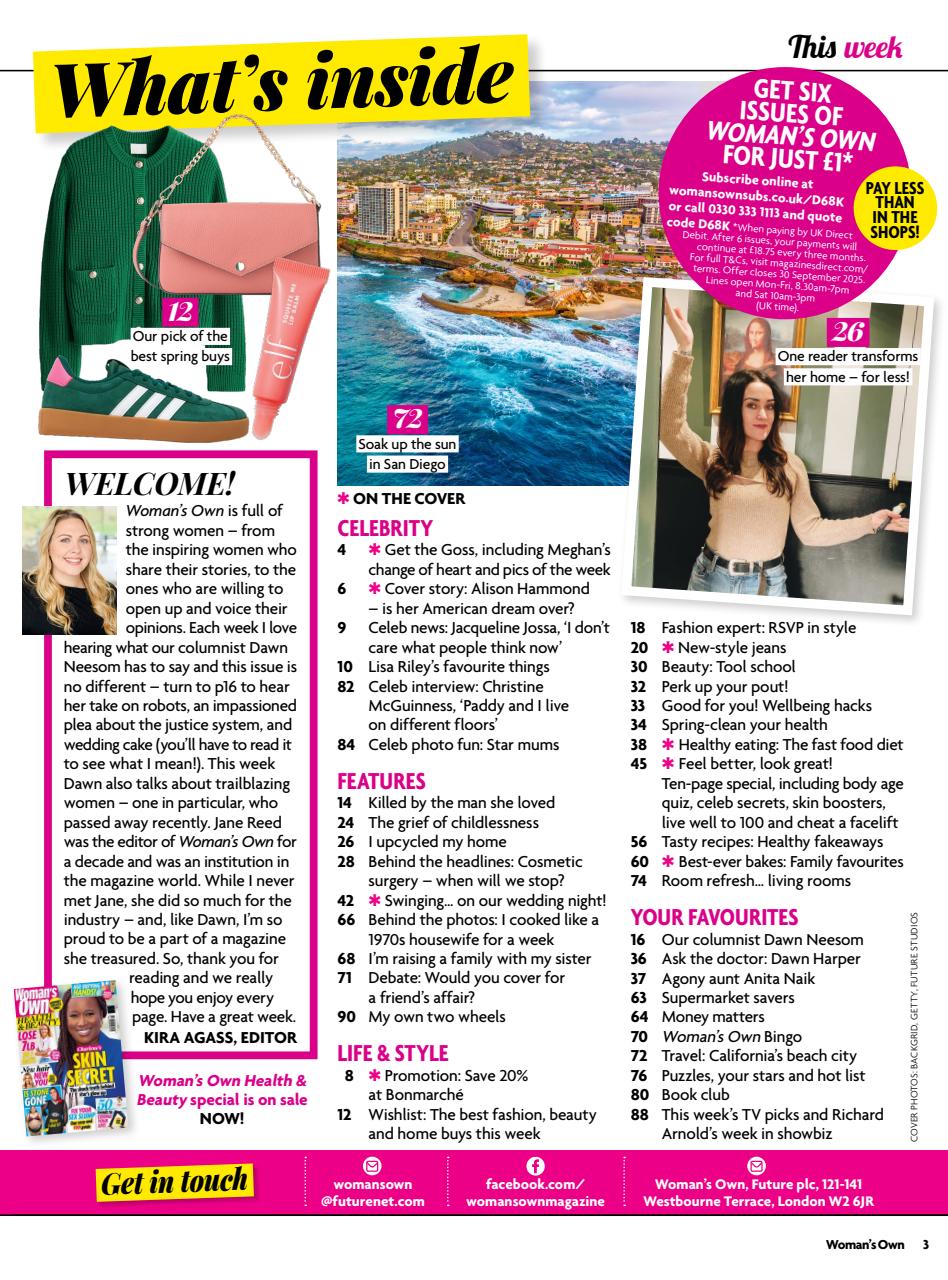 Woman's Own Preview Pages