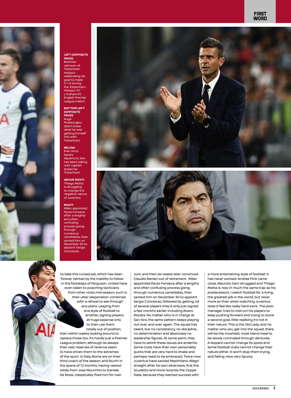 Soccer 360 Preview Pages