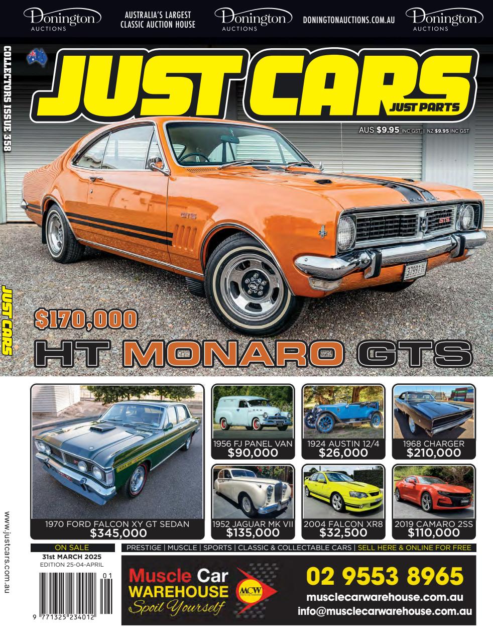 JUST CARS Preview Pages