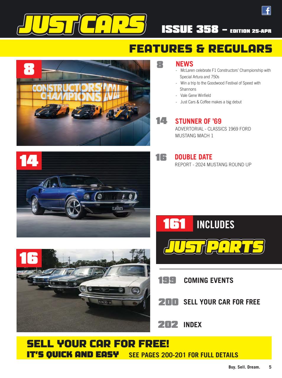 JUST CARS Preview Pages