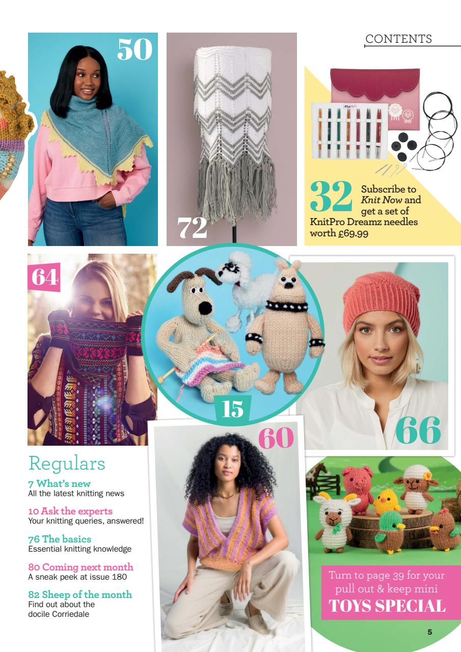 Knit Now Preview Pages