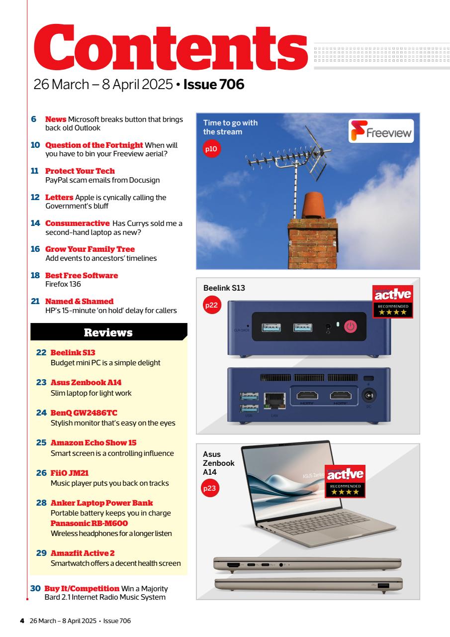 Computer Active Preview Pages