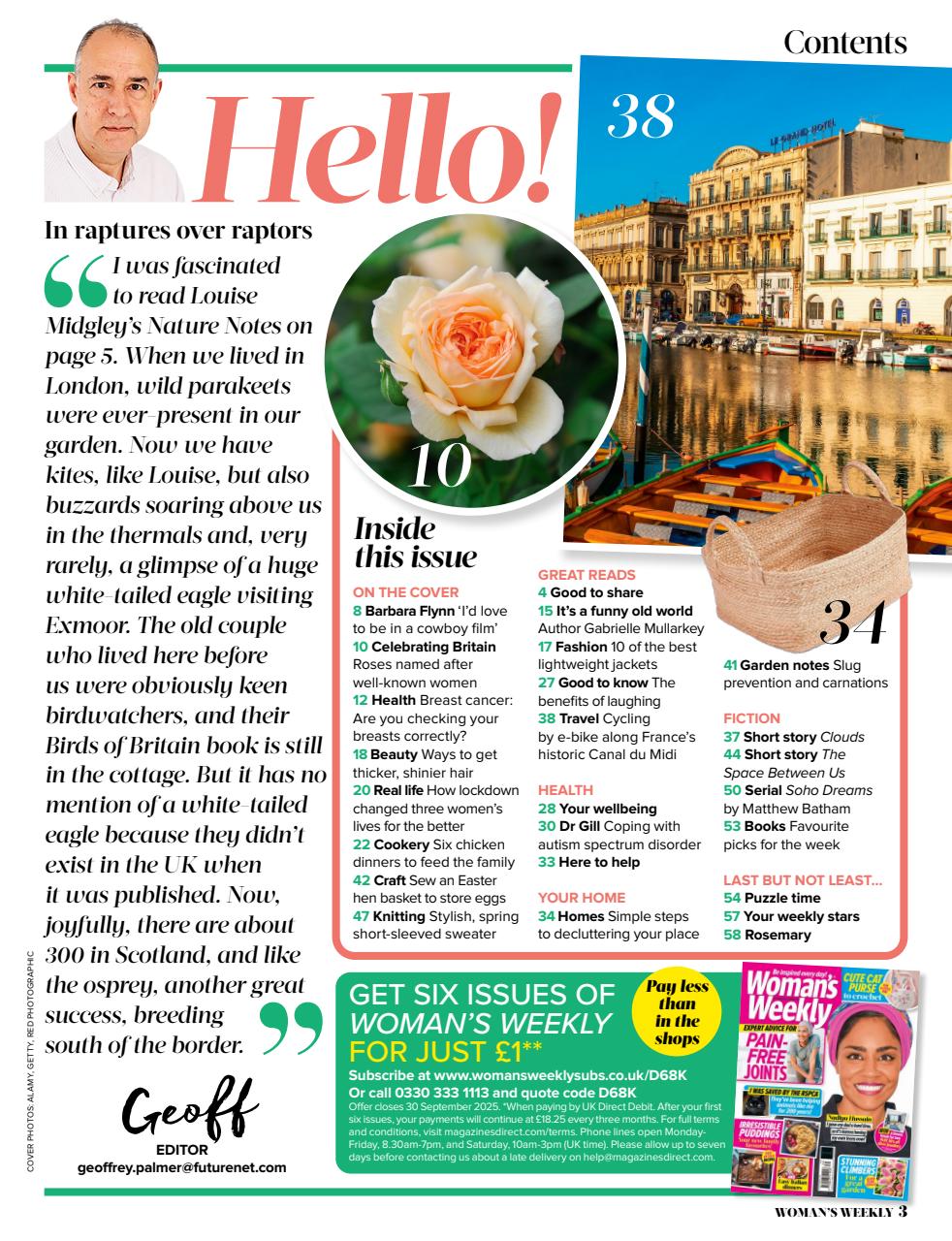 Woman's Weekly Preview Pages