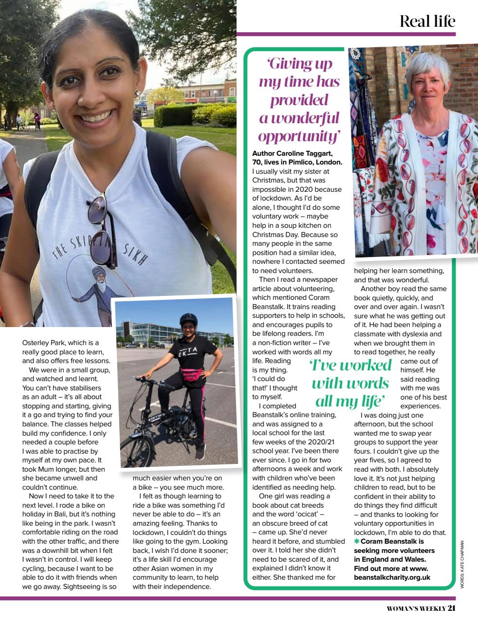 Woman's Weekly Preview Pages