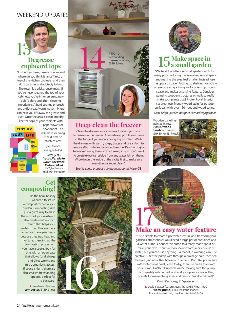 Your Home Magazine Preview Pages