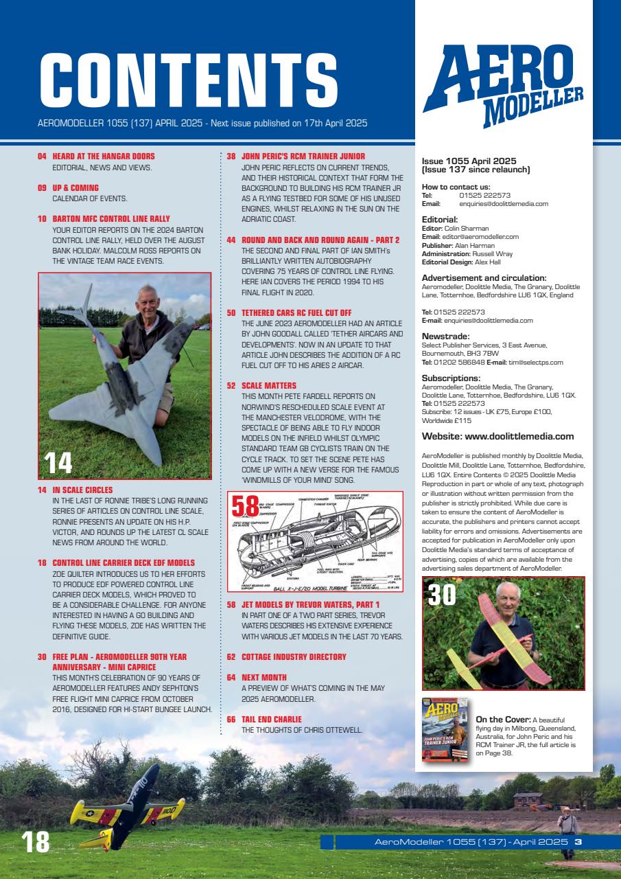 AeroModeller Preview Pages