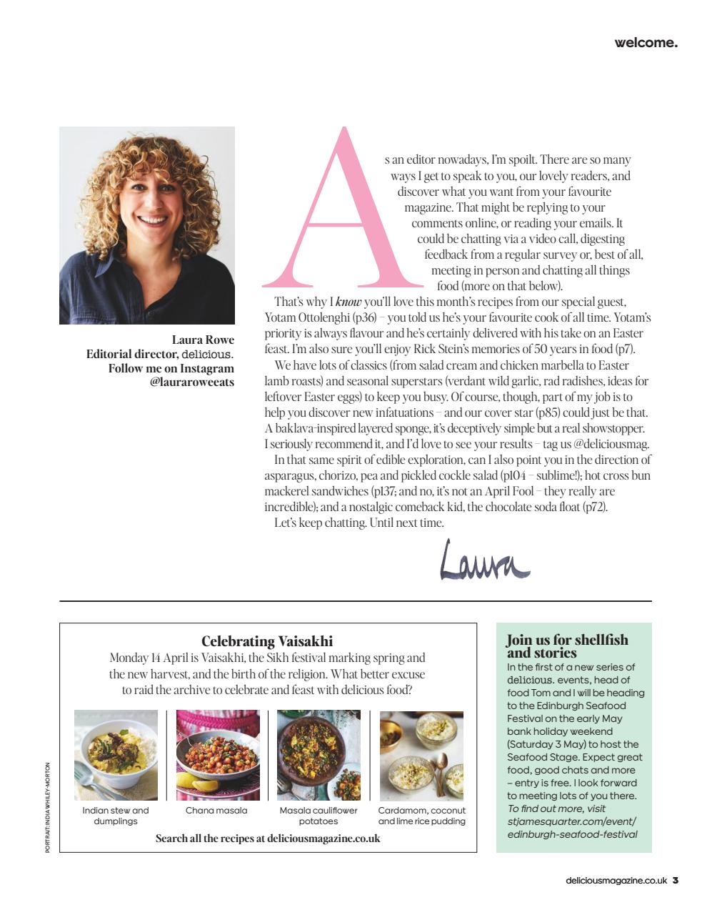 delicious. Magazine Preview Pages