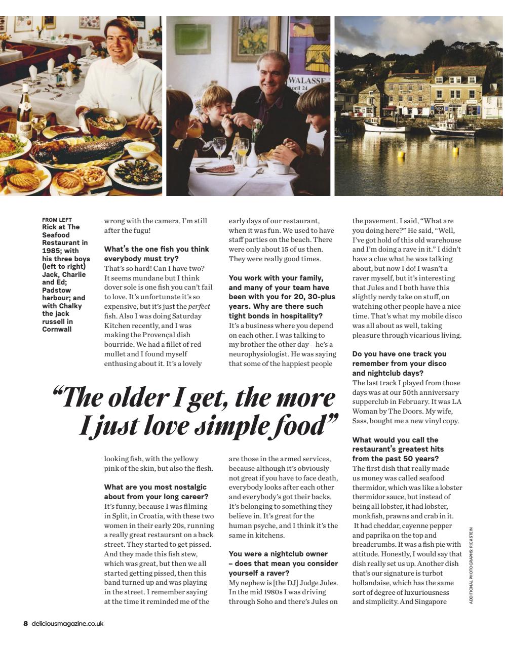 delicious. Magazine Preview Pages