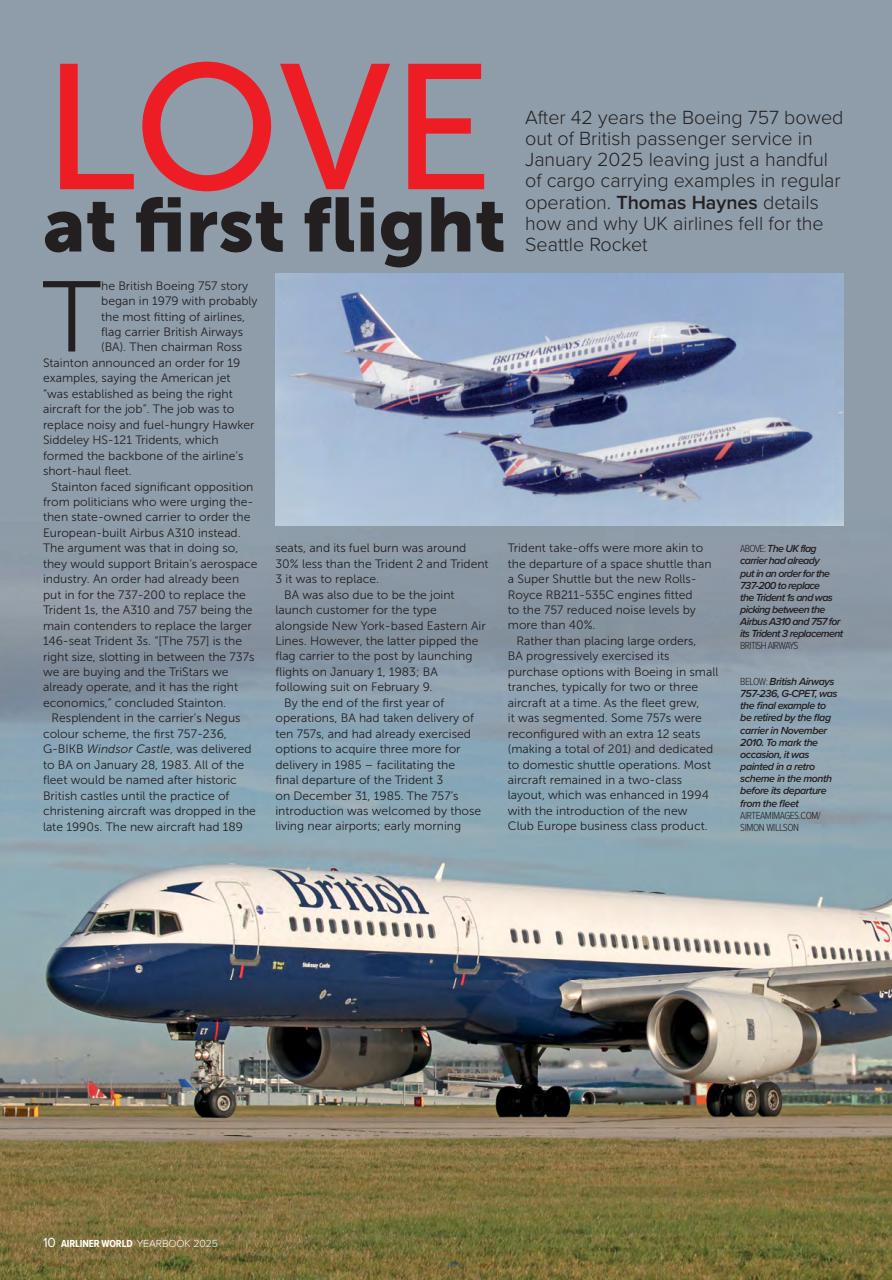 Airliner World Preview Pages