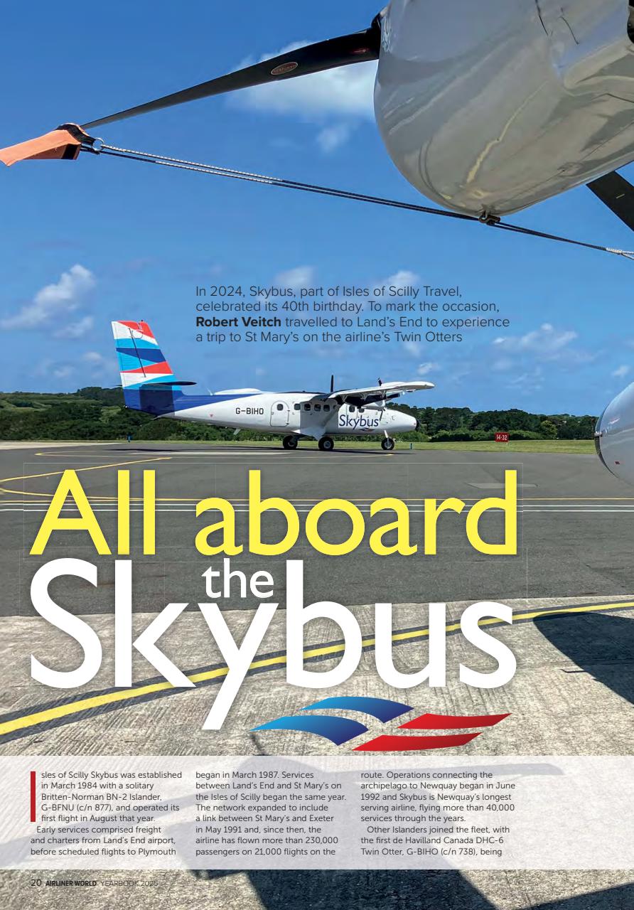 Airliner World Magazine Airliner World Yearbook 2025 Speciale Editie