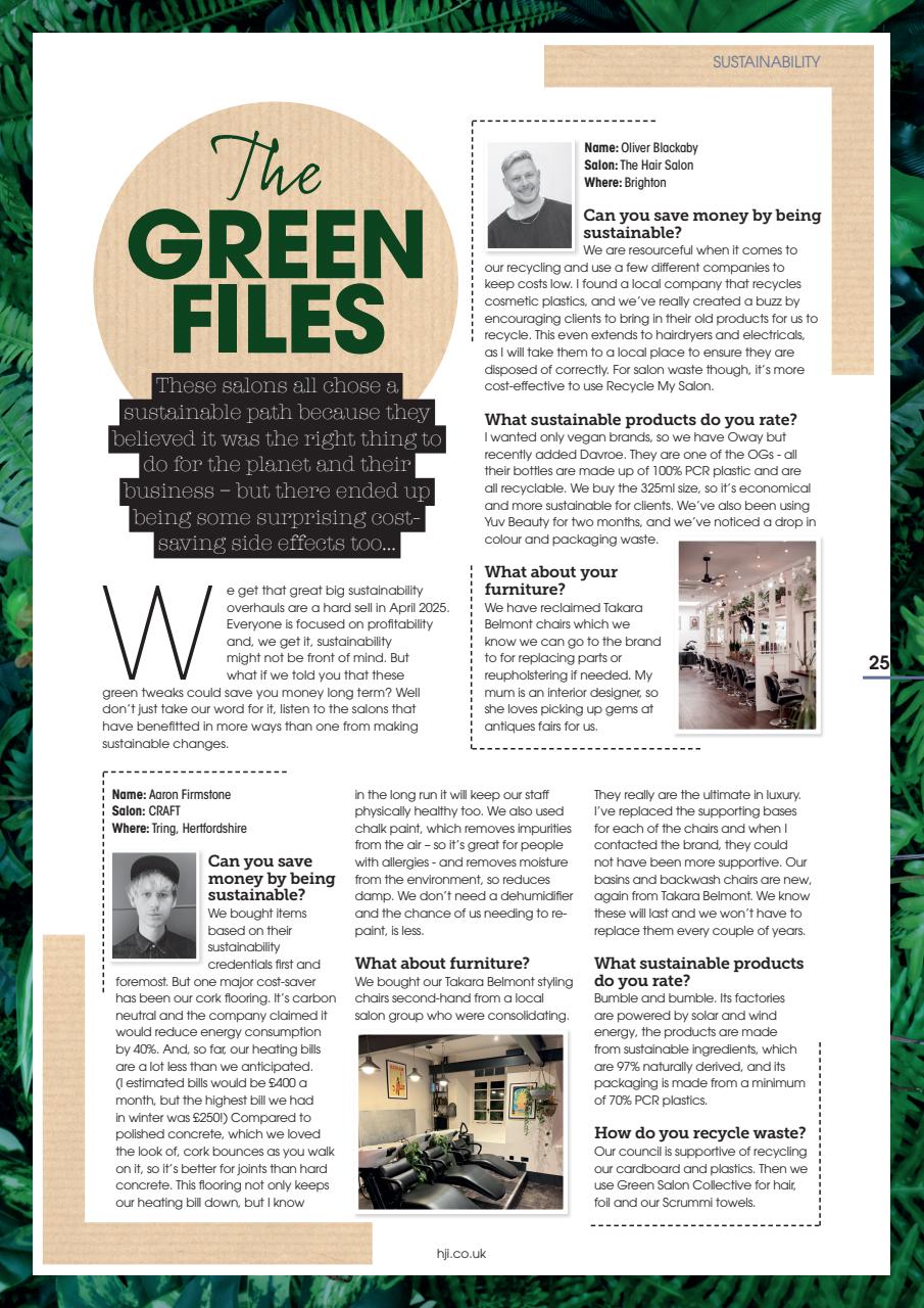 Hairdressers Journal Preview Pages