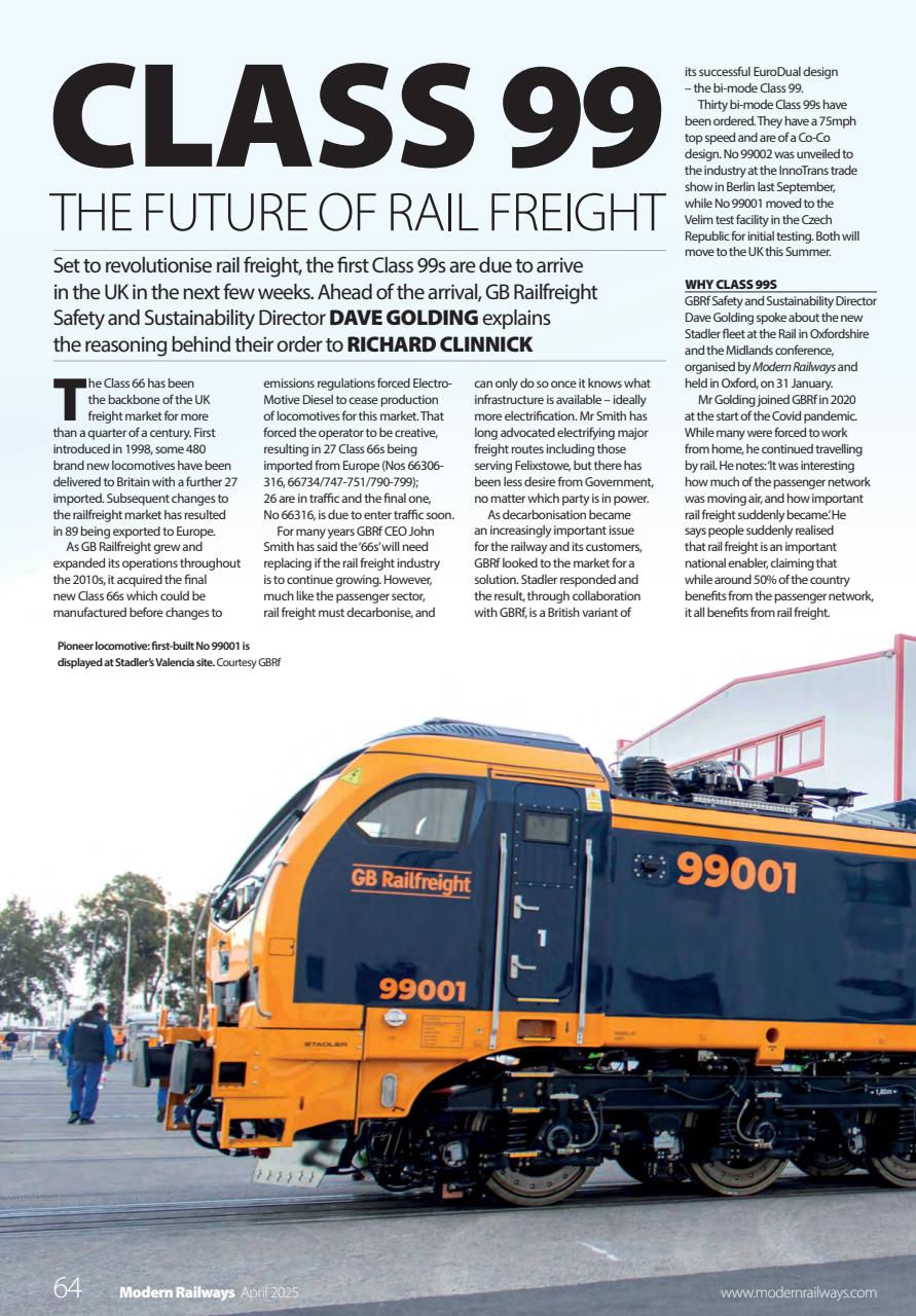 Modern Railways Preview Pages
