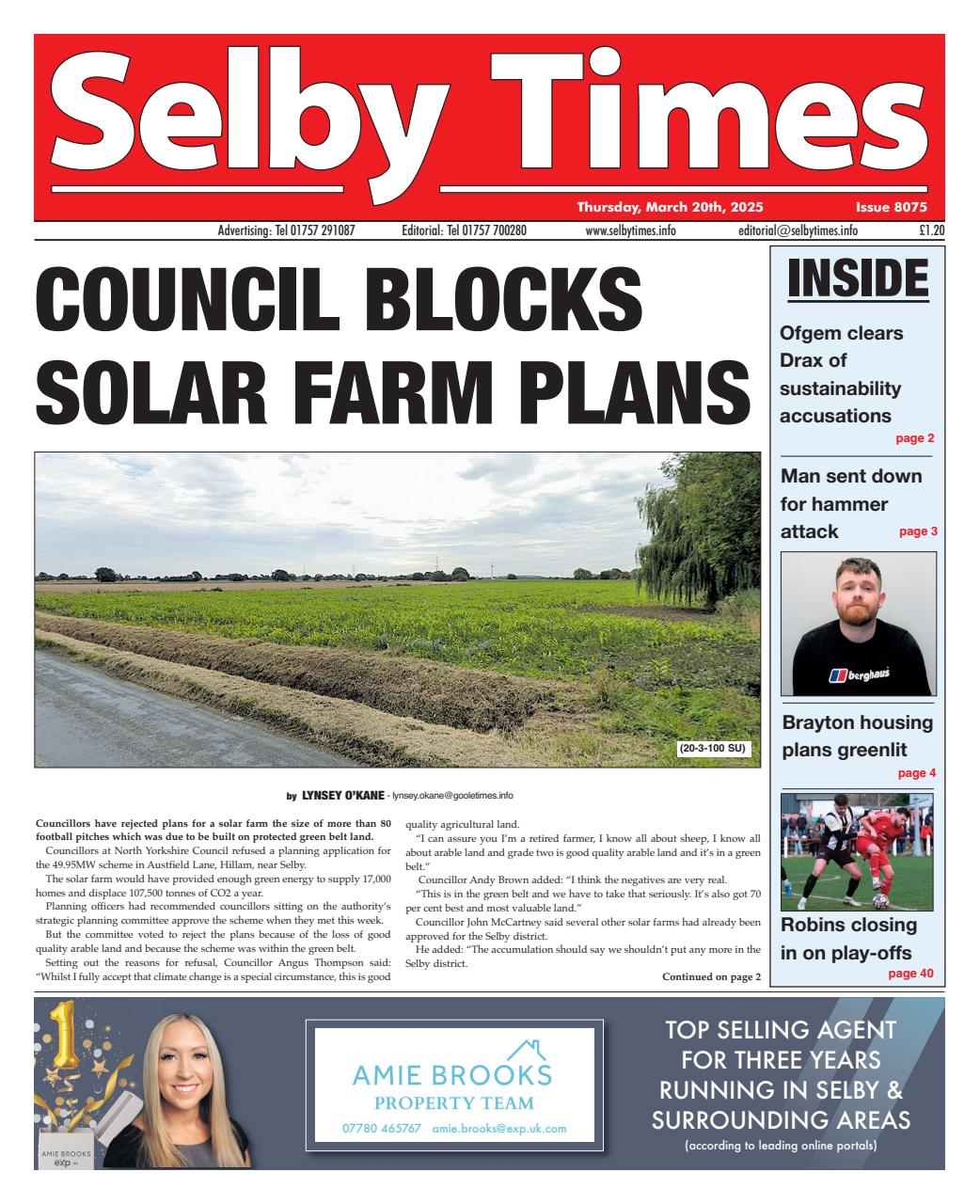Selby Times Preview Pages
