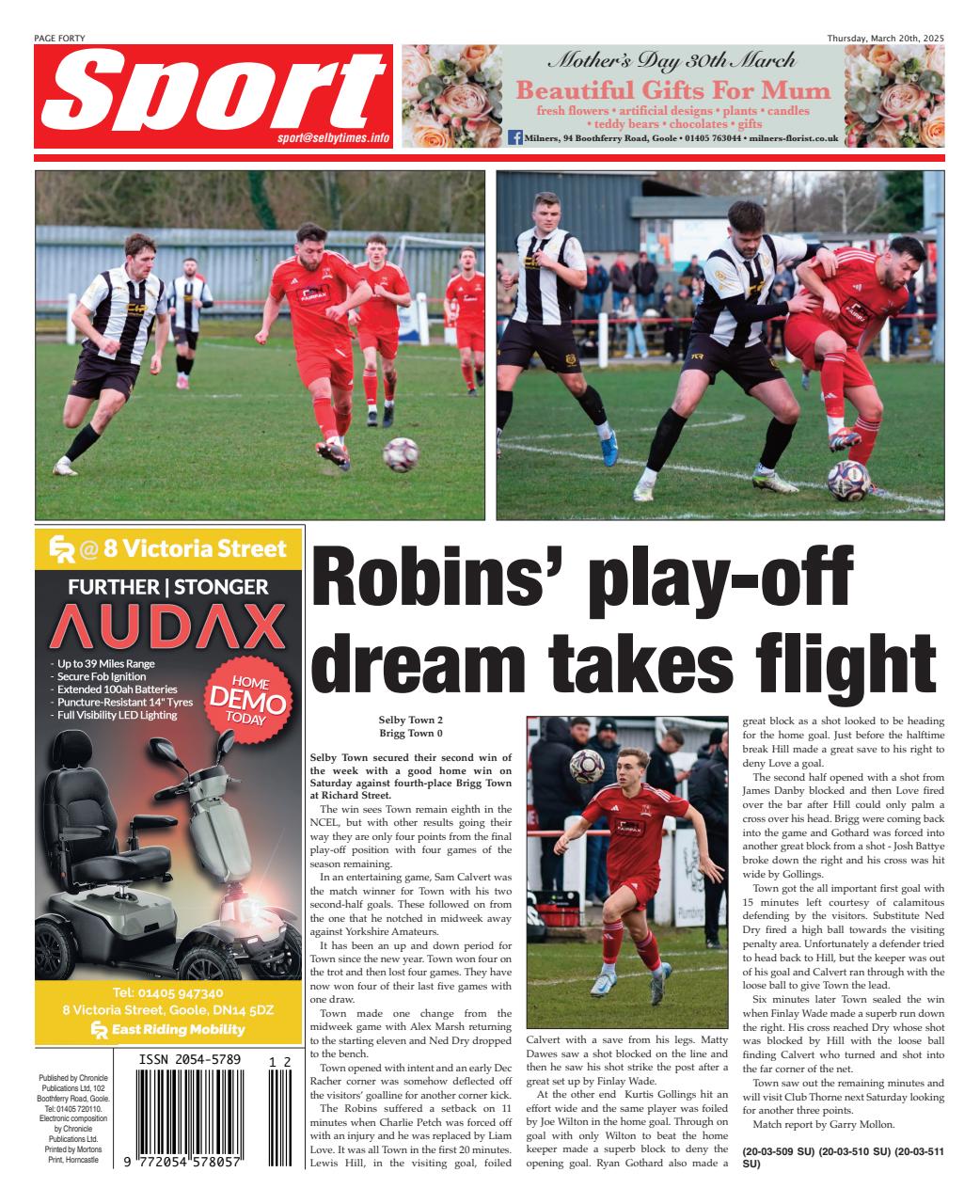 Selby Times Preview Pages