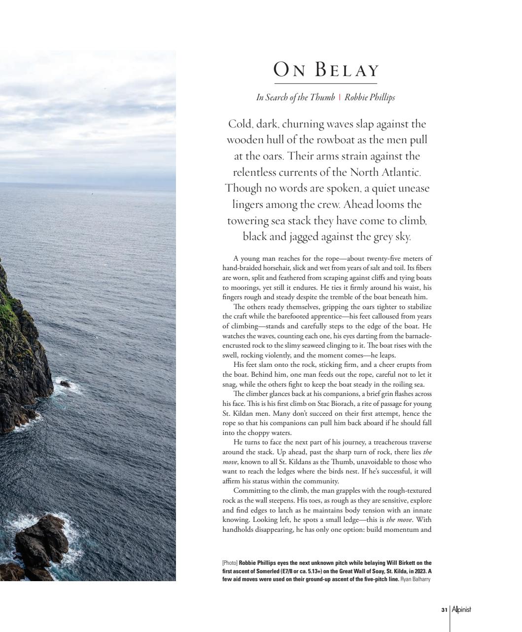 Alpinist Preview Pages