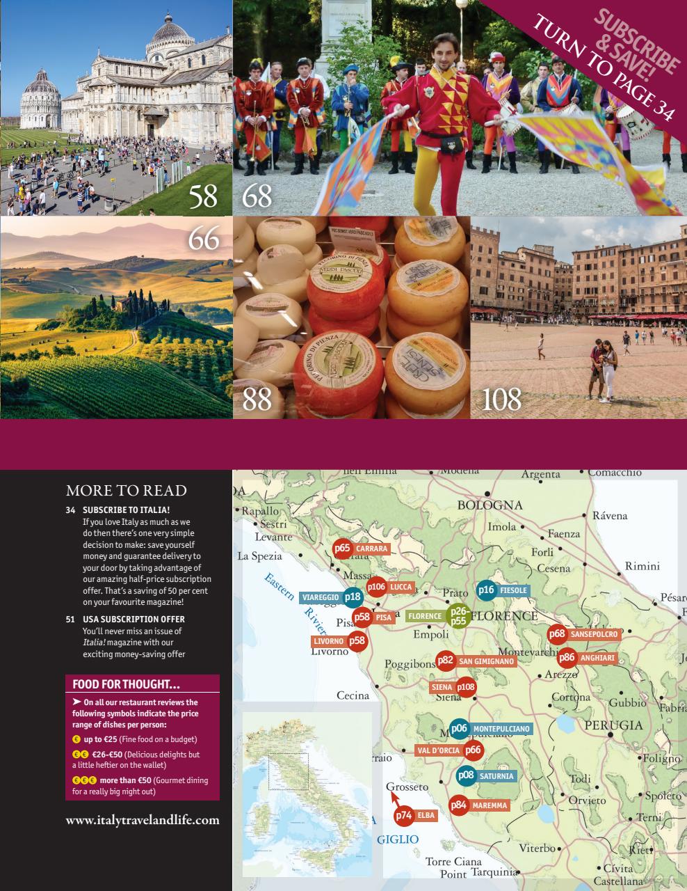 Italia! Guide Preview Pages