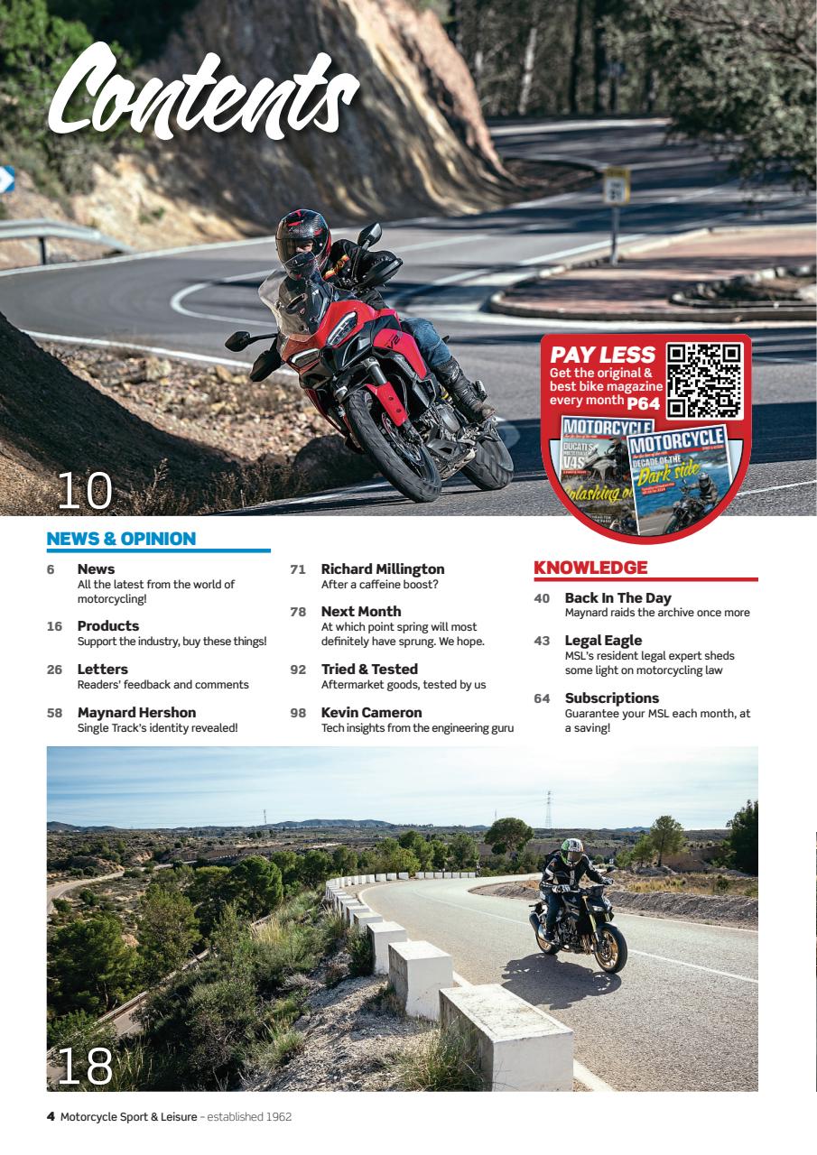 Motorcycle Sport & Leisure Preview Pages