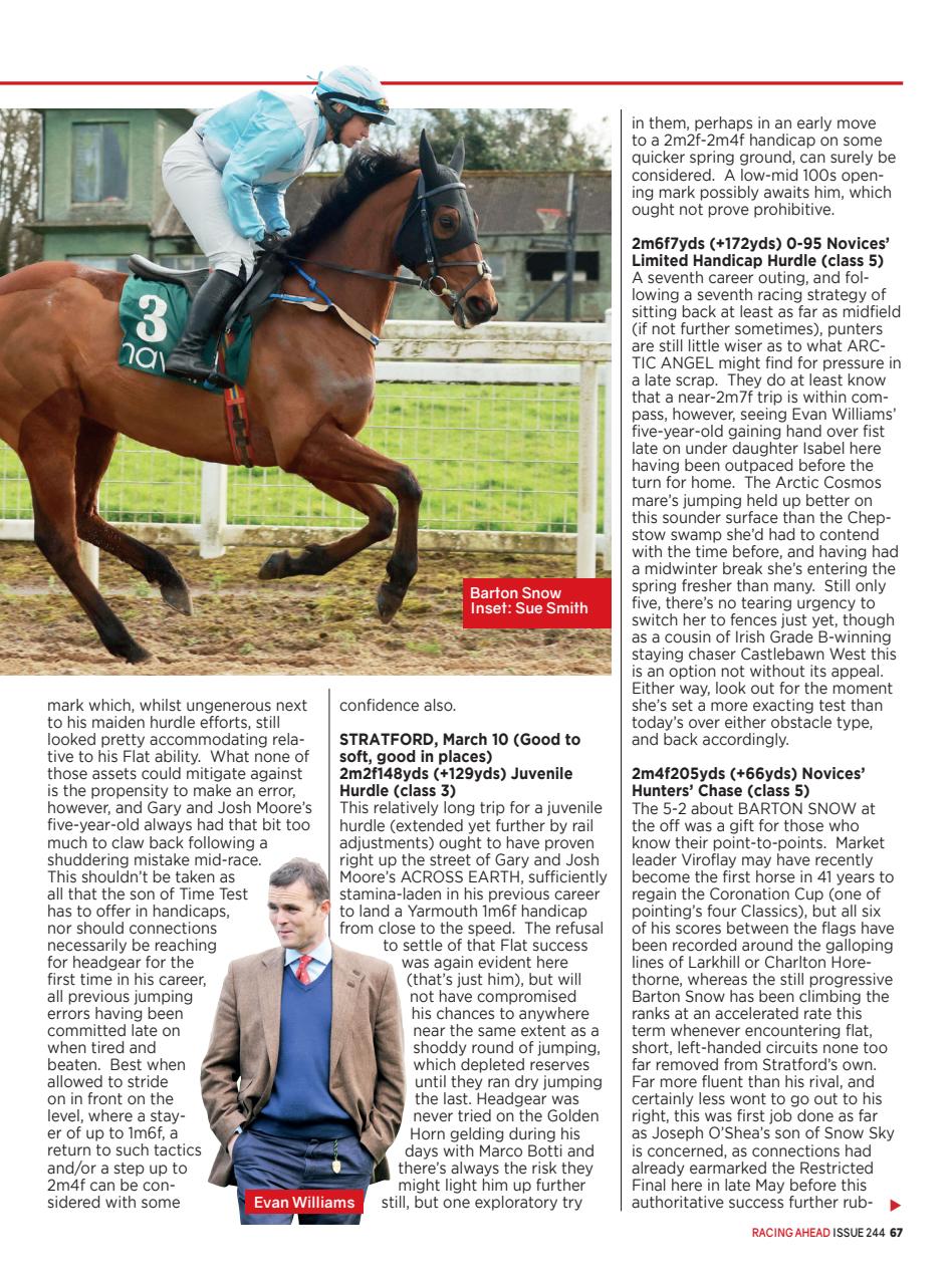 Racing Ahead Preview Pages